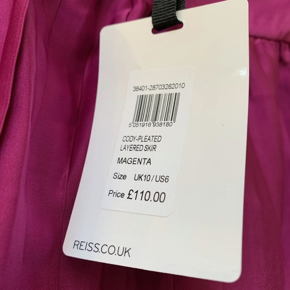 Reiss layered Ra Ra skirt size 10 *new* - Picture 9 of 10